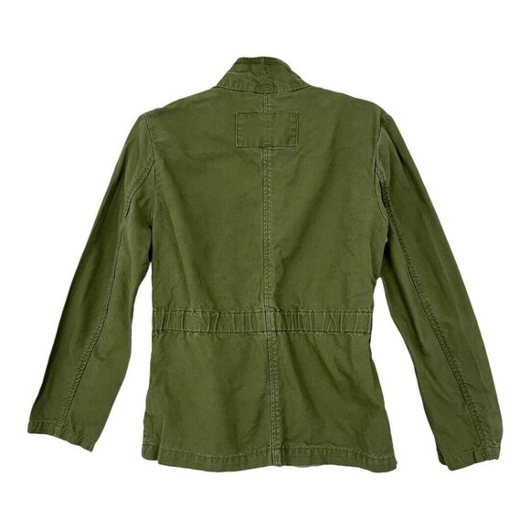 Kensie Jeans Womens Size Small Green Zip Up Casual Jacket - Picture 3 of 4